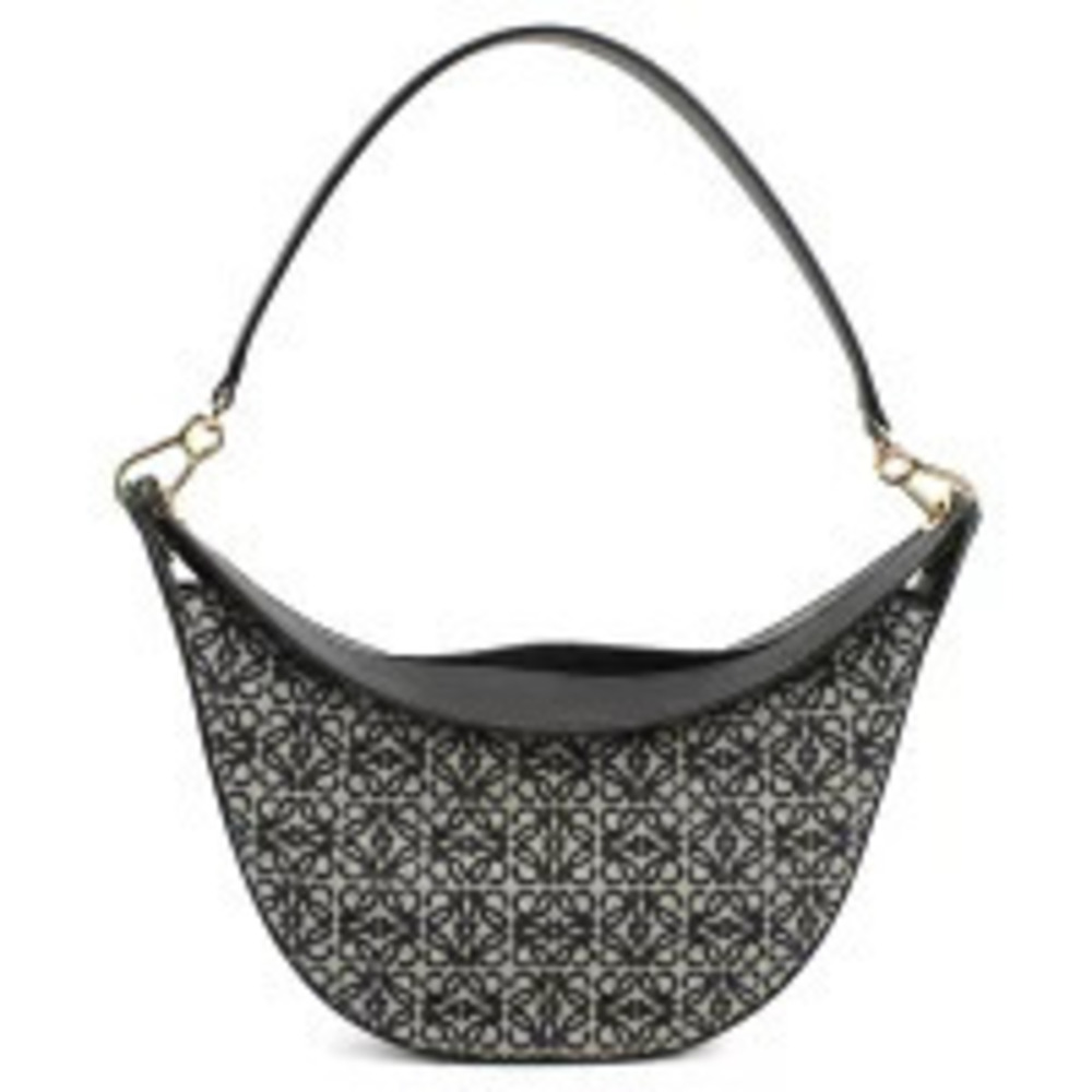 Loewe Shoulder Bag Hobo Navy Blue Crossbody